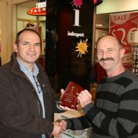 Inkspot Director Kleo Mandikos and franchisee Chris Bickers