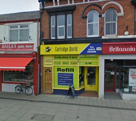 Cartridge World Crewe. Credit: Crewe Guardian