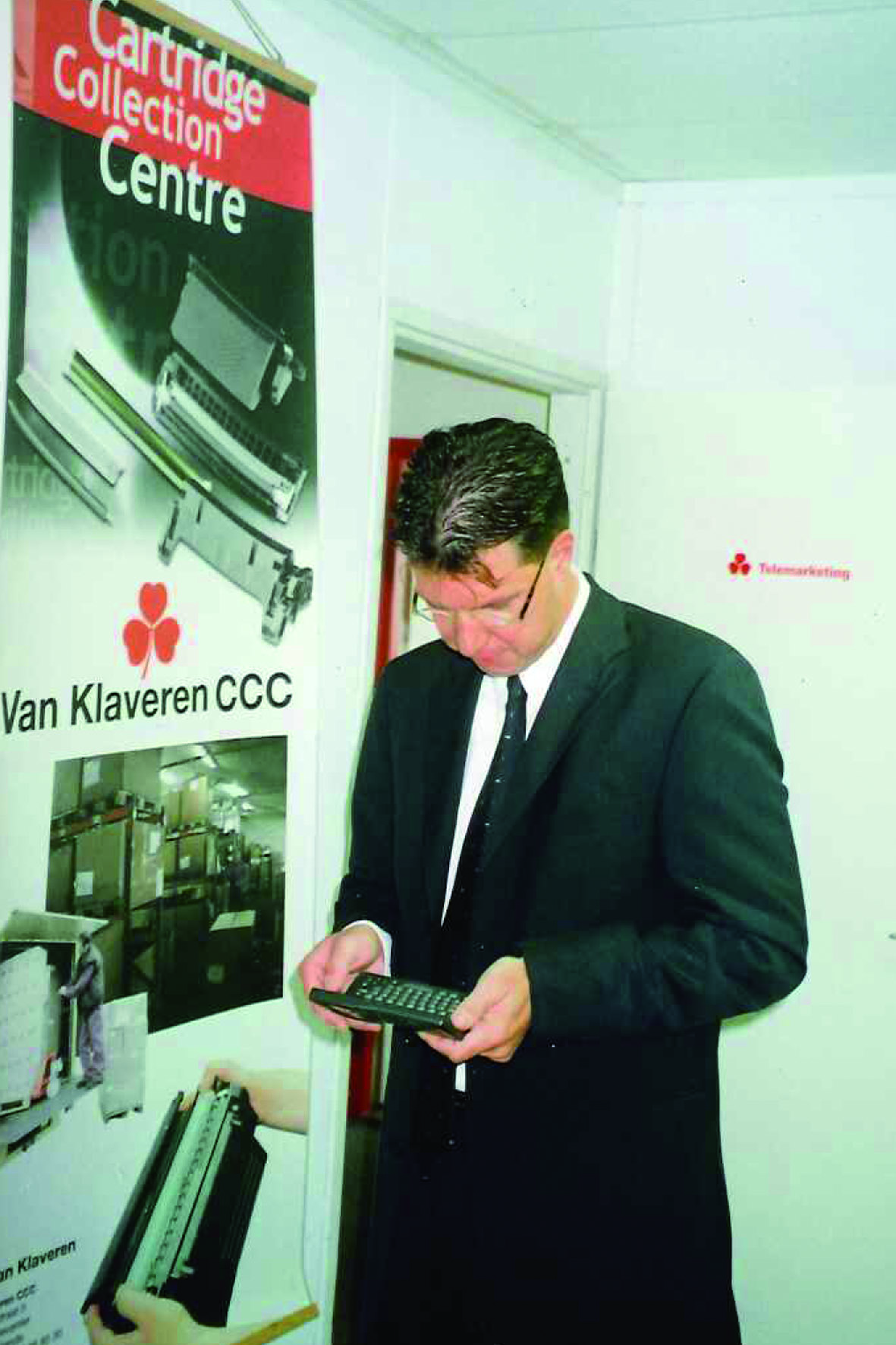 Gerhard van Klaveren delivers his first speech at Van Klaveren ccc