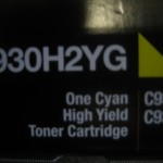 The incorrectly-marked counterfeit cartridge box