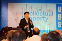 Arnald Ho addresses delegates at UTec's IP seminar