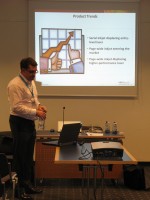InfoTrends' Andrew Carroll presenting a seminar at Remanexpo@Paperworld 2013