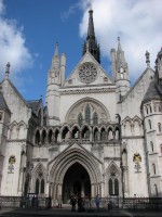 The Royal Courts of Justice, where the UK High Court is based