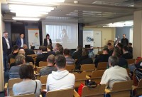 Static Control’s Business Development Manager for Eastern Europe Sophie Lillie speaks to remanufacturers in Minsk, Belarus