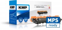 KMP continually complements the product portfolio with inkjet and toner cartridges developed and manufactured in-house. Products carrying the MPS button have been perfectly suited for managed print services