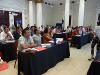 HP's Catalina Niscoveanu addresses the delegates