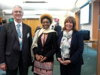 Laura Heywood at the remanufacturing conference