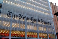 The New York Times' headquarters in New York City
