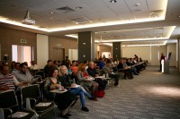 Attendees at the Freckles conference