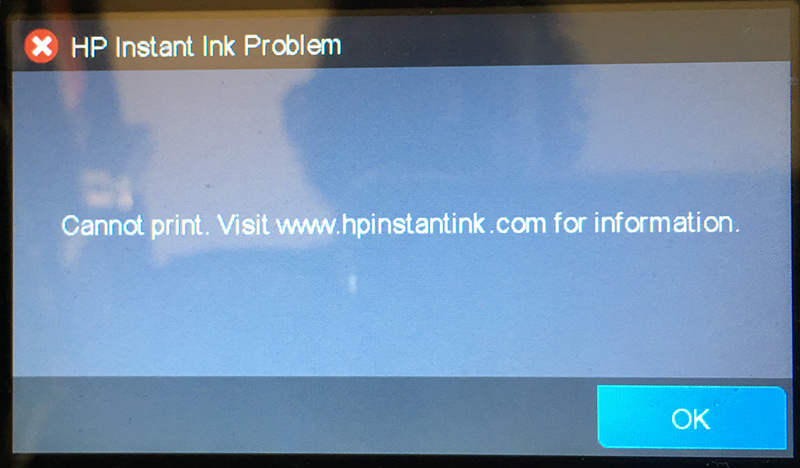 Ink blocks users' printers - The Recycler -