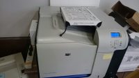 The toner catcher on top of a printer