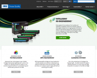 A screenshot of MSE's new website