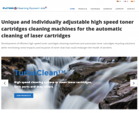 A screenshot of the new Futor website