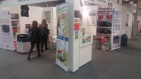 Embatex's booth at the Big Buyer event