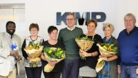 KMP's Kingsley Owusu, Susanne Reichhardt, Anett Pietsch, Jan-Michael Sieg, Evi Altmannshofer, Monika Heinig, Heinz G. Sieg