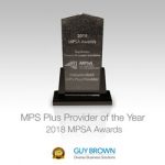 Guy Brown wins MPS provider award