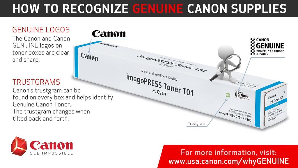 Canon warns about counterfeit products - The Recycler - 17/06/2019