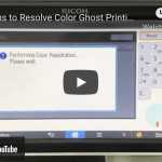 Solutions to resolve colour “ghost printing”
