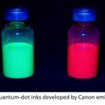 Canon develops perovskite quantum-dot inks